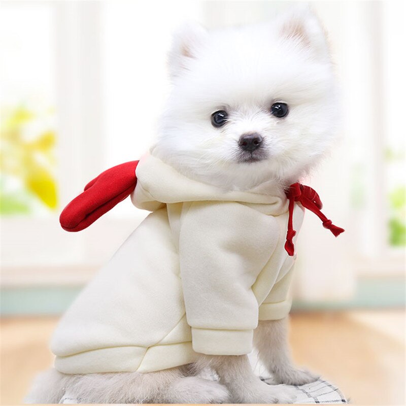 Cute Fruit Clothes For Medium Large Dog Winter Autumn Warm Pet Dog Hooded Coat Dogs Chihuahua Puppy Costume Soft Jacket XS-XXL