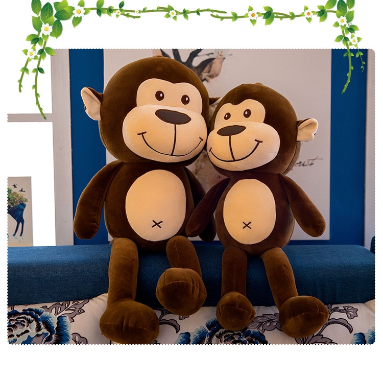 30-70cm cute cute monkey doll plush toy soft pillow monkey plush stuffed animal child boy girlfriend gift WJ124