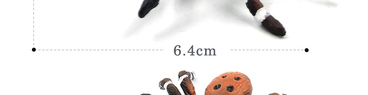 Simulation animal model insect Spider honeybee ladybird Mantis butterfly decoration action figure Educational Toy Gift For Kids