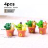 4pcs Potted Plant- A