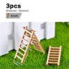 3pcs Wooden Ladders