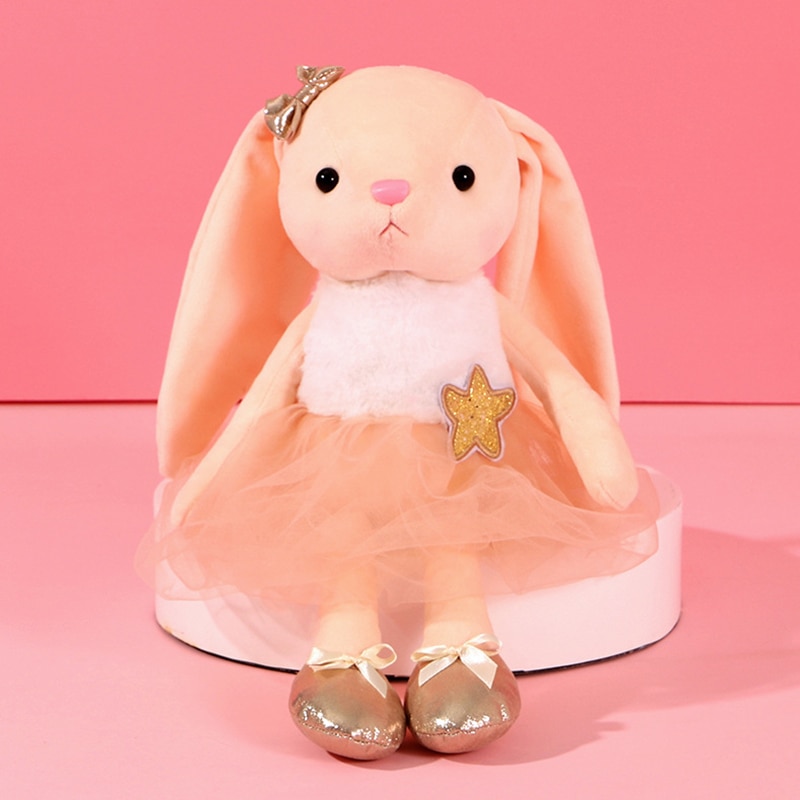 Kawaii Rabbit Plush Toys Cartoon Long Ear Bunny Doll