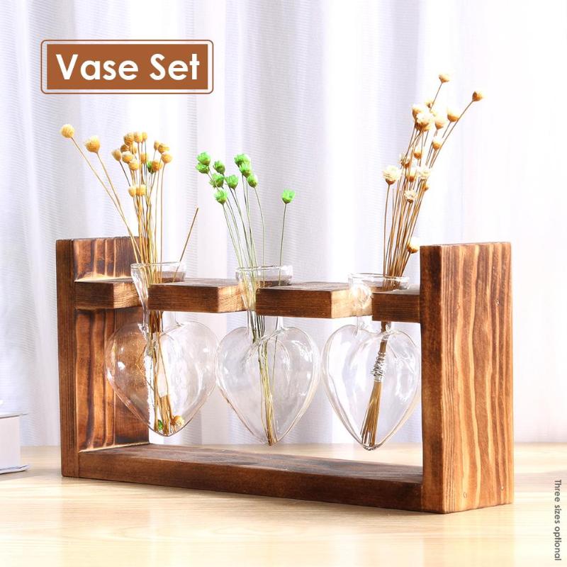 Glass Vase Hydroponic Plant Vase Home Decoration