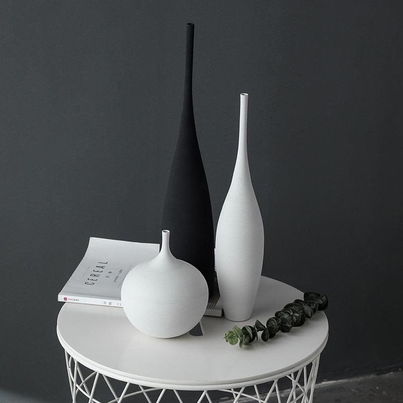 Modern Minimalist Handmade Art Vase Ceramic Ornaments