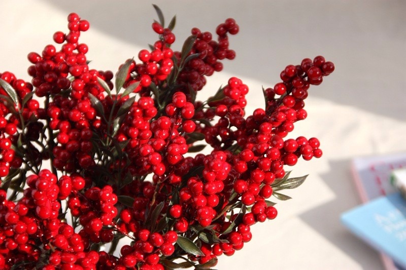 Berry Artificial Flower Fake red berries