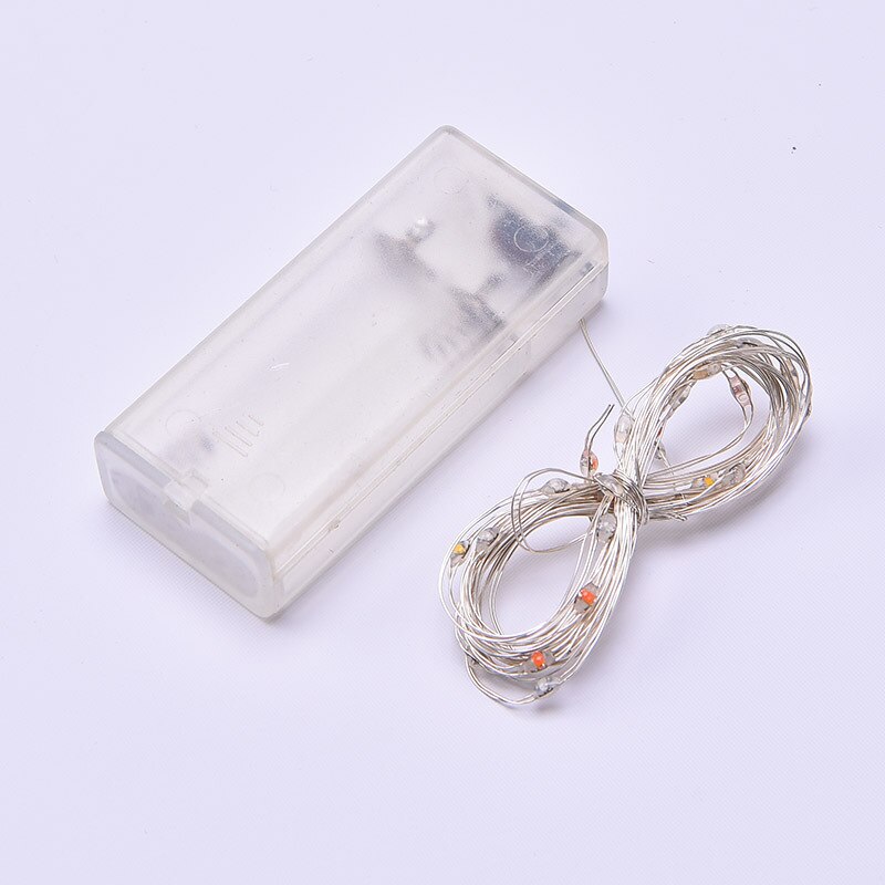 2m/3m/5m/10m Copper Wire Battery Box Garland LED