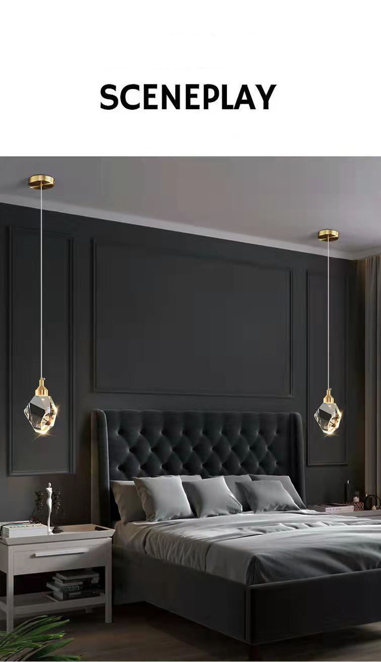 Decorative Chandelier Crystal Light Luxury Dining Room