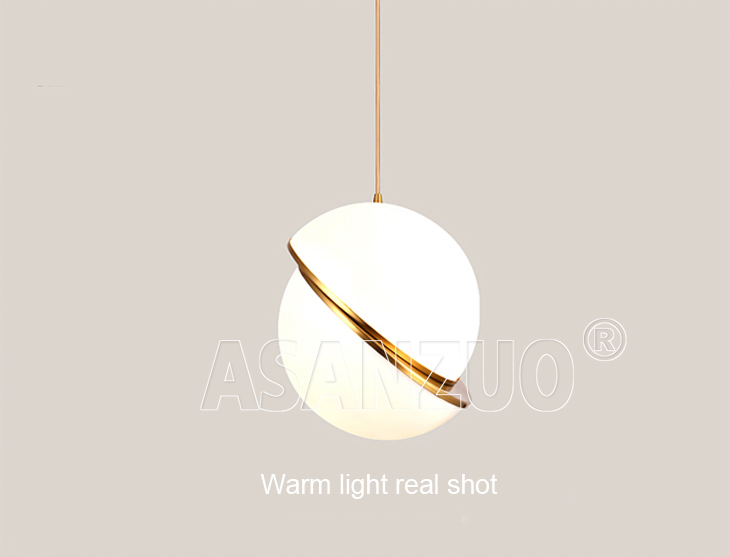 Modern White ball bubble led pendant lights