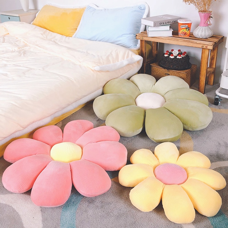 Soft Flower Pillow Living Room Decor