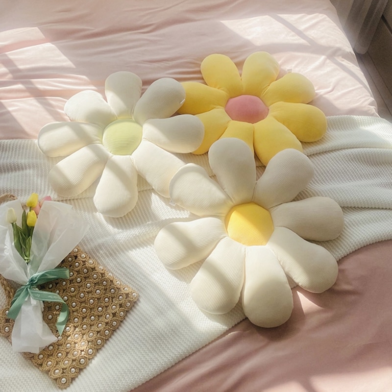 Soft Flower Pillow Living Room Decor