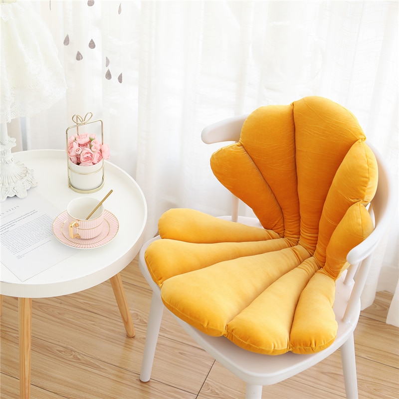 Luxury Velvet Seat Cushion Art style