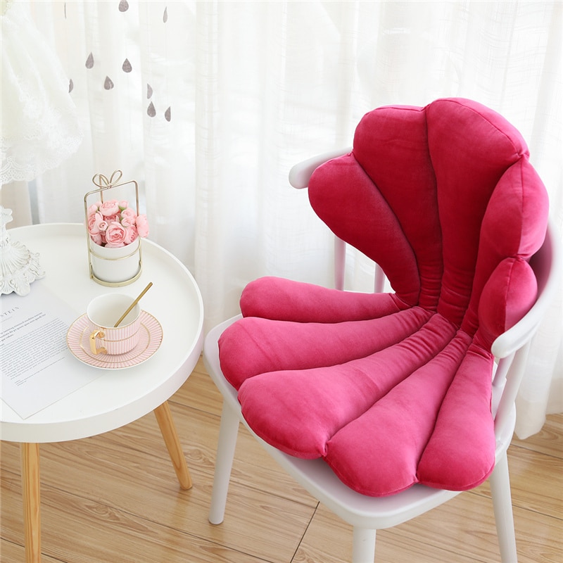 Luxury Velvet Seat Cushion Art style