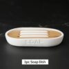 soap dish-white W