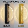Round Gold Silk