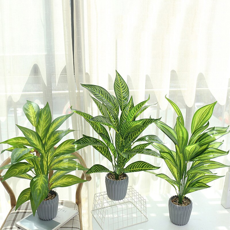 75cm 26 Leaves Tropical Monstera Large Artificial Plants