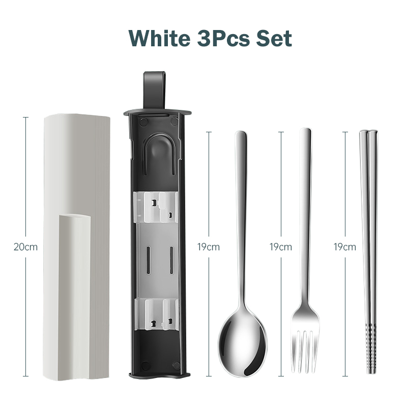 white 3pcs set