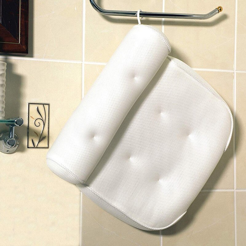 SPA Bath Pillow Bathtub with Suction Cups Neck Back Support