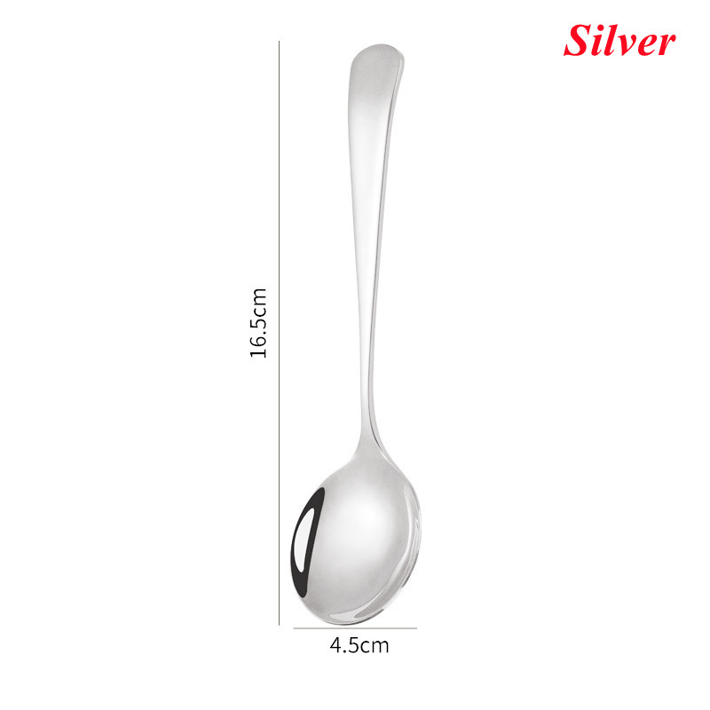 1pcs Stainless Steel Spoon Tableware