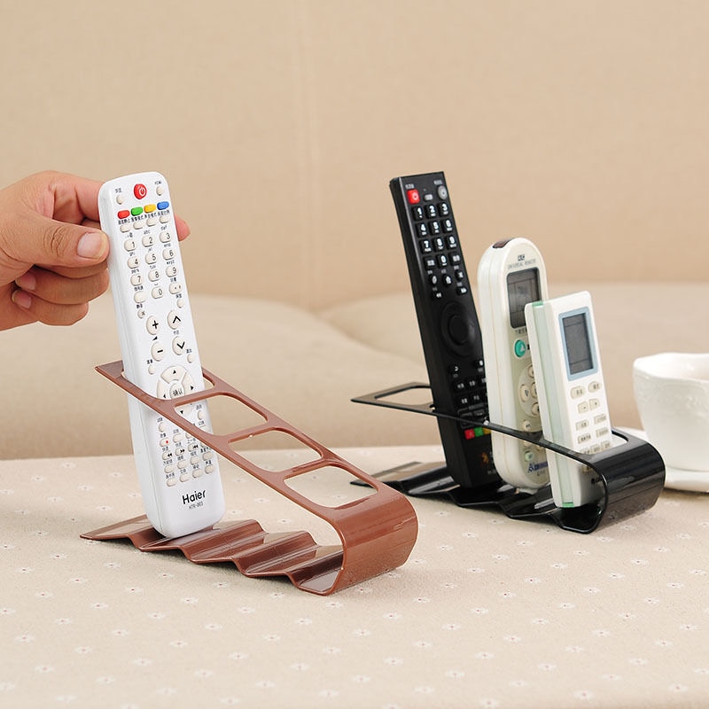 4-Grid TV Air Conditioning Remote Control Stand Holder