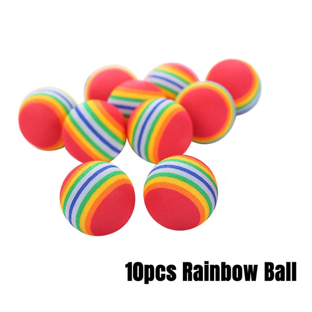 10pcs rainbow ball