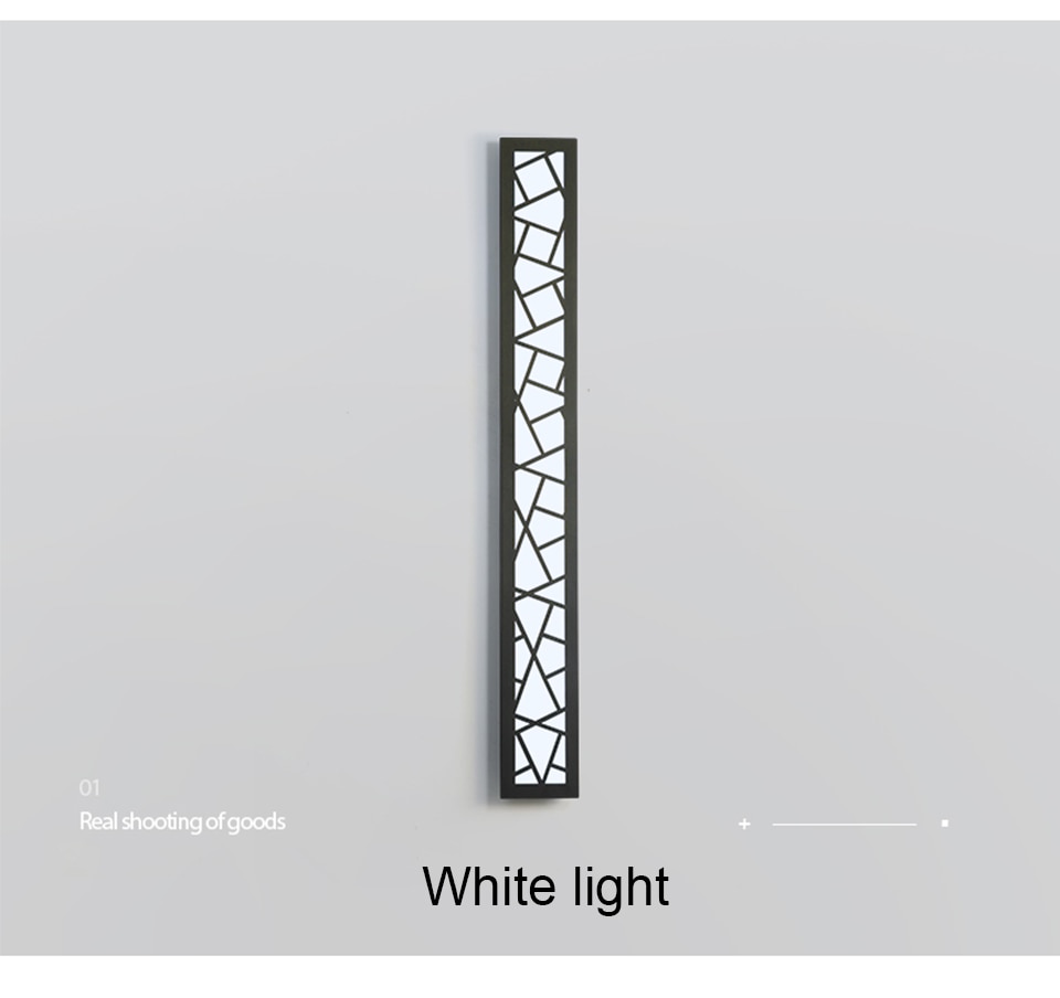LED Outdoor Wall long Light courtyard IP65 Waterproof