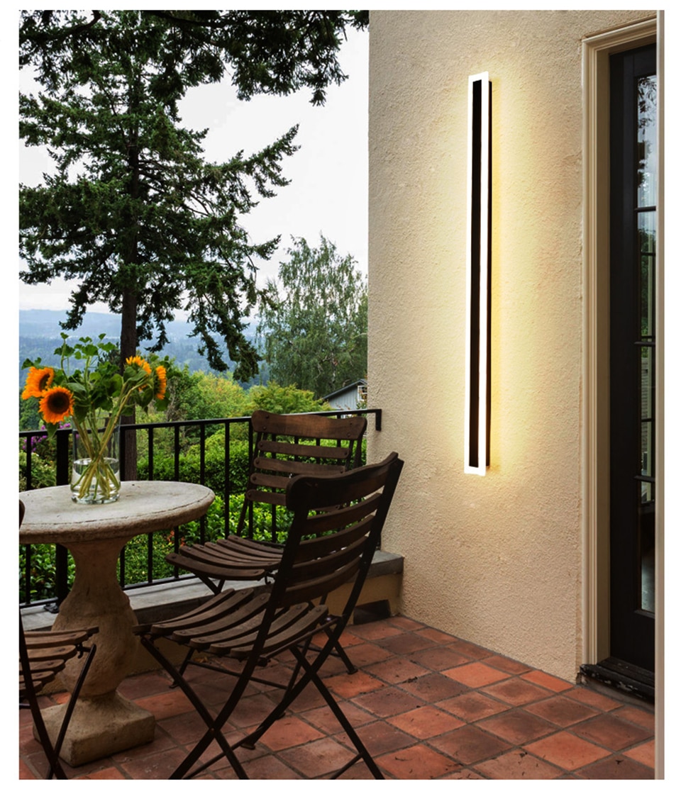 Led Outdoor Wall Light IP65 Waterproof Garden Lamp
