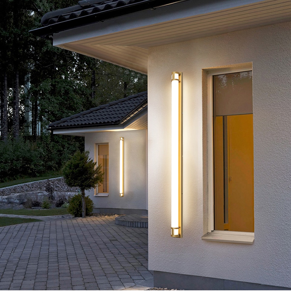 LED Outdoor Wall light Long Wall Lamp Waterproof IP65
