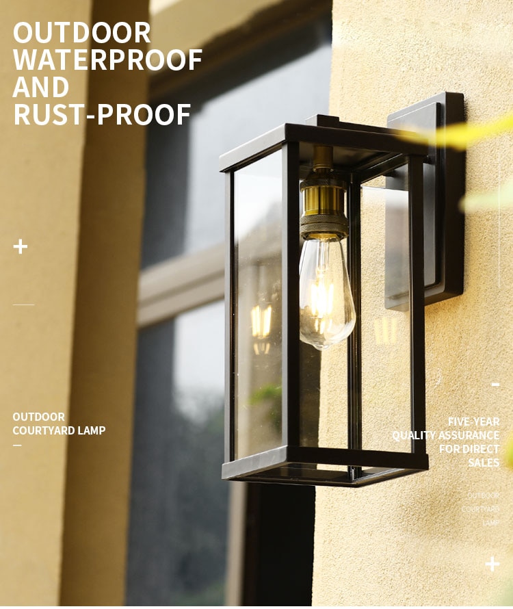 Outdoor Waterproof Wall Lamp