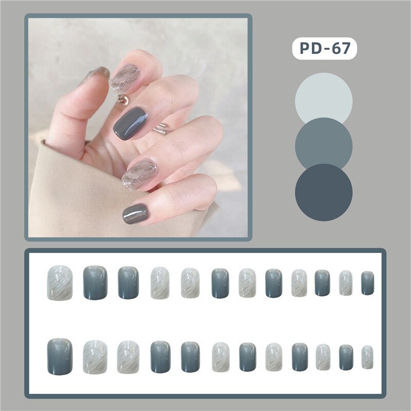 PD-67-Fake Nails Art