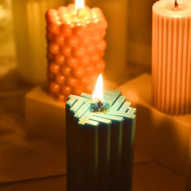 Classical Cylindrical Silicone Candle