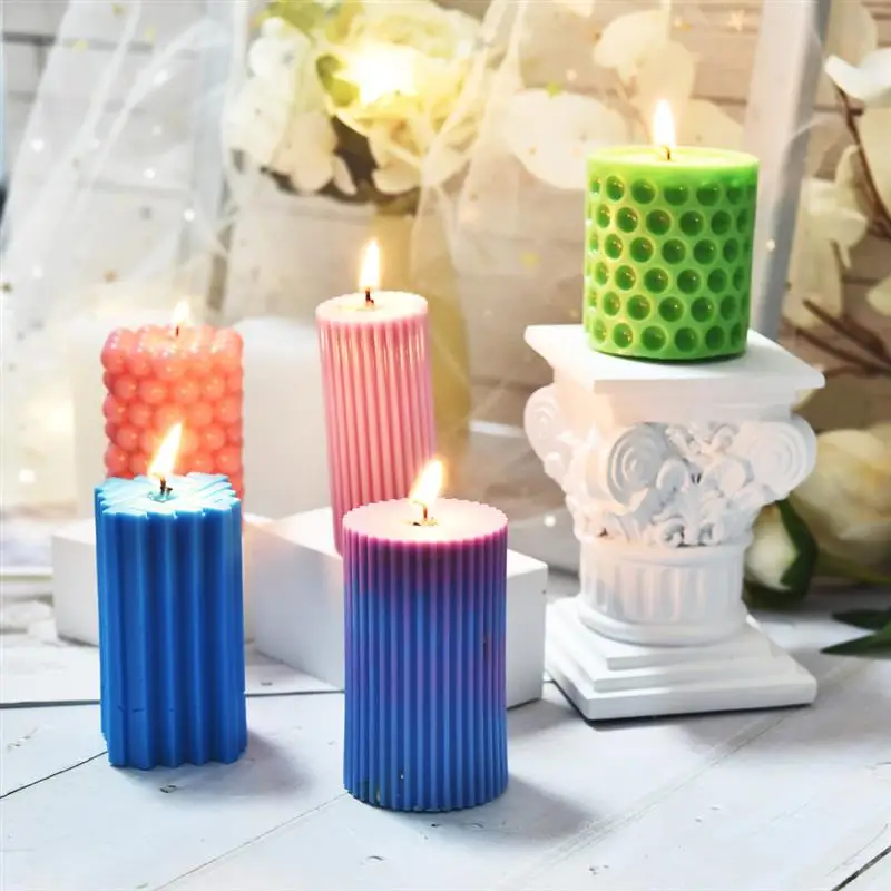 Classical Cylindrical Silicone Candle