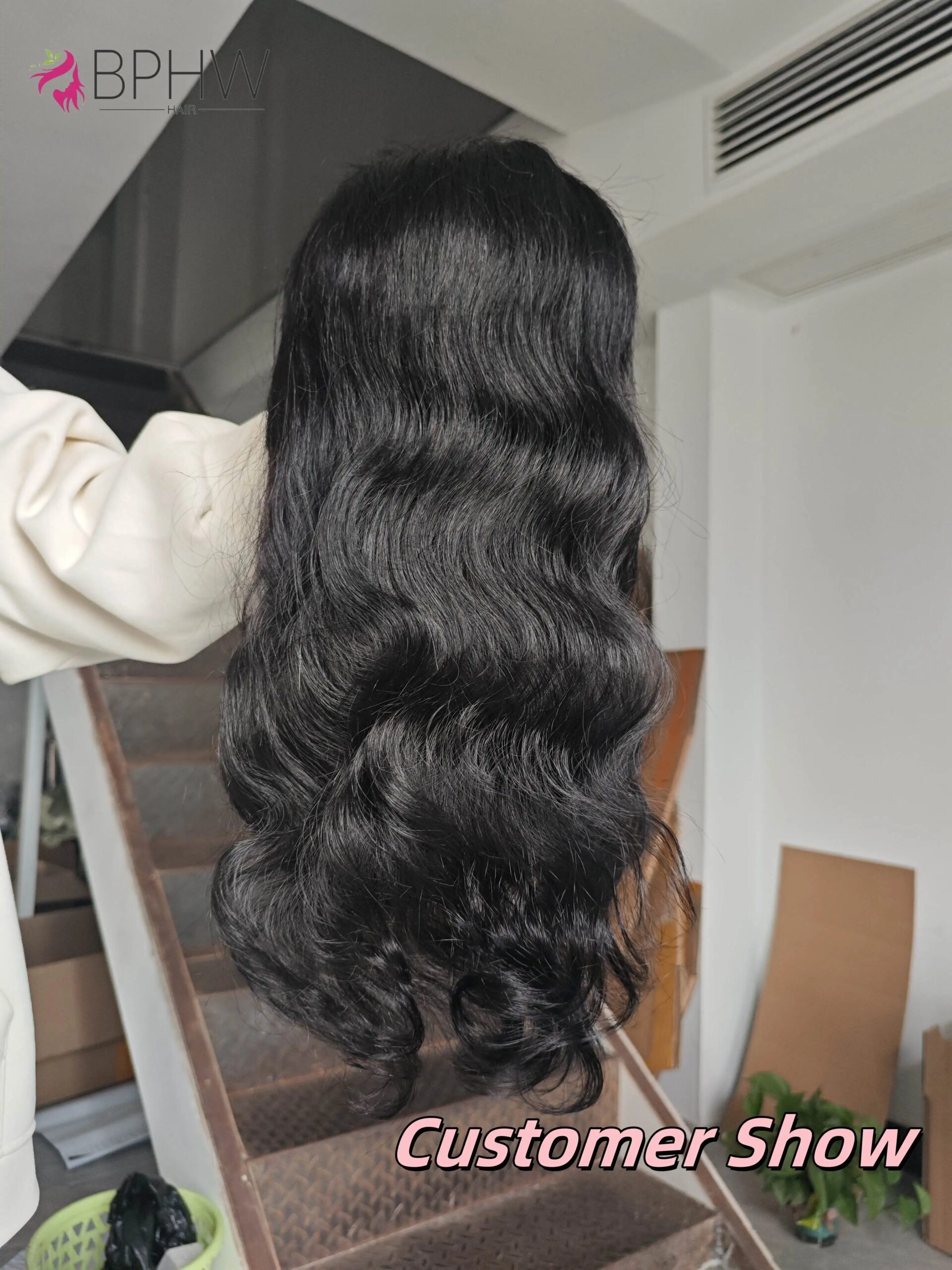 Human Hair Wigs 180% Density