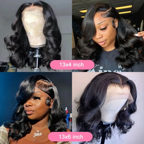 Wig 13x6 Transparent Lace Frontal180% Density – Image 5