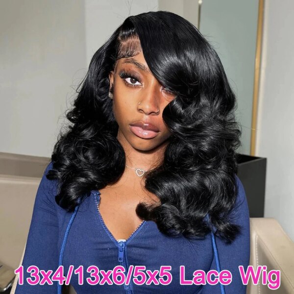 Wig 13x6 Transparent Lace Frontal180% Density – Image 3