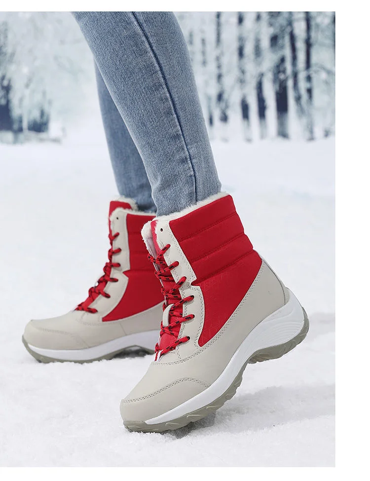 Winter Warm Snow Boots Waterproof Non-slip