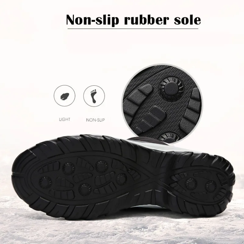 Winter Warm Snow Boots Waterproof Non-slip